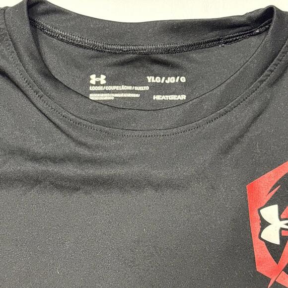 Under Armour Boys Large Heatgear Compression Shirt - Picture 5 of 10